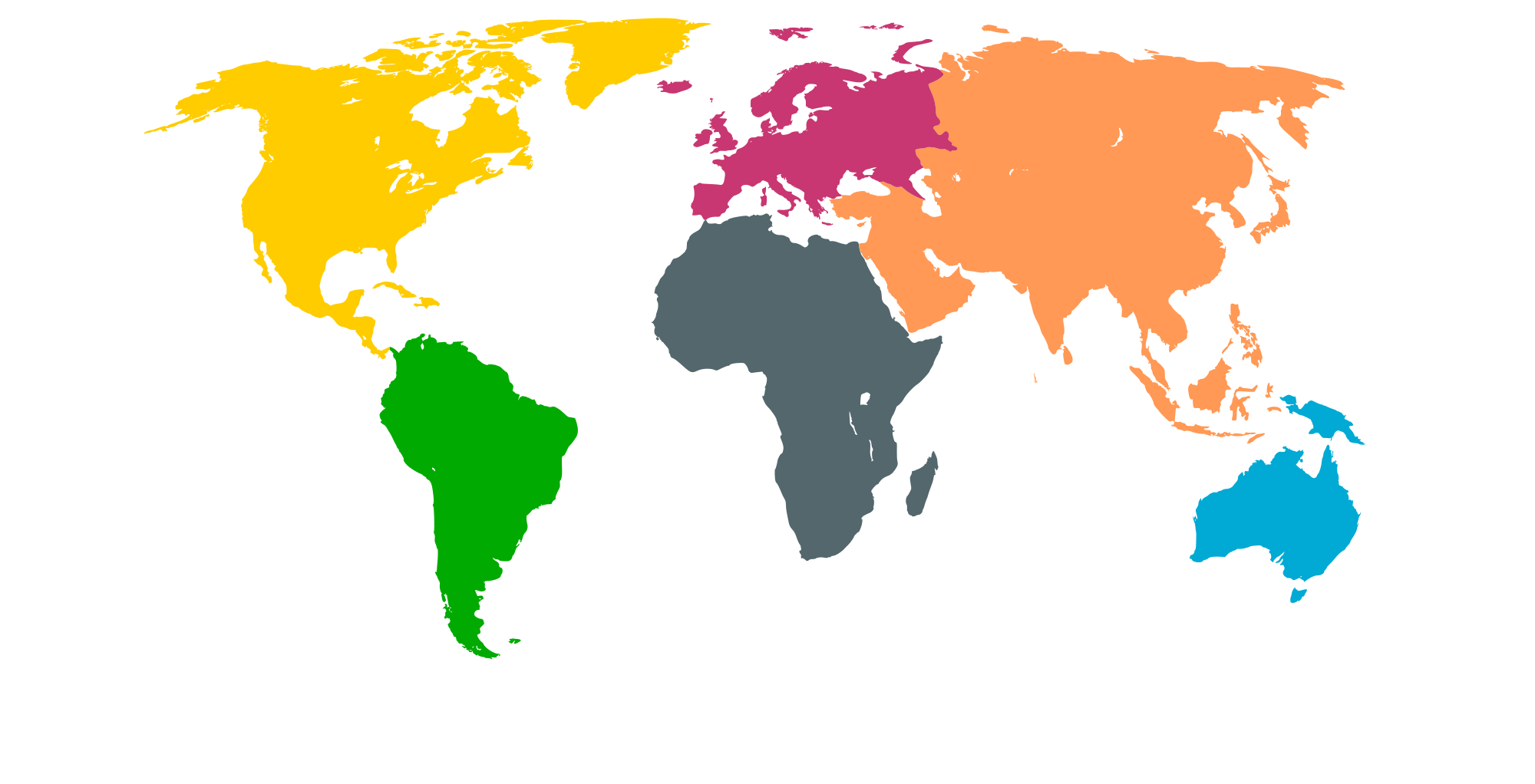 [Word] Châu lục và các vùng lãnh thổ (Continents & Regions)